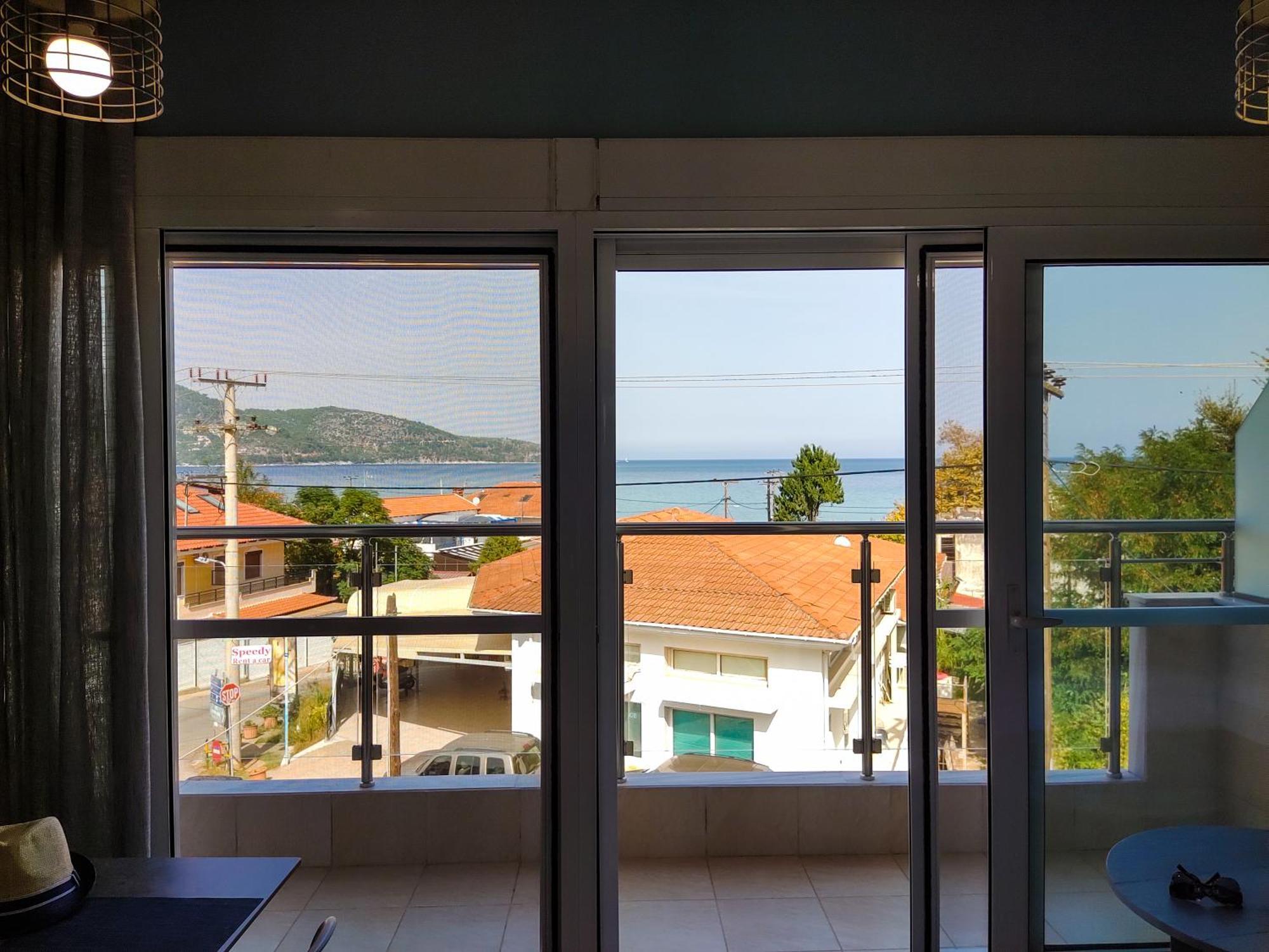 Celeste Deluxe Apartments Skala Potamia (Thasos) Quarto foto